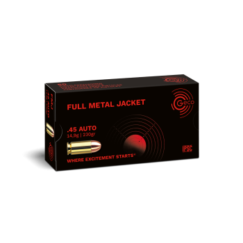 Geco Ammo .45Acp FMJ 14.9g, 50Schuss